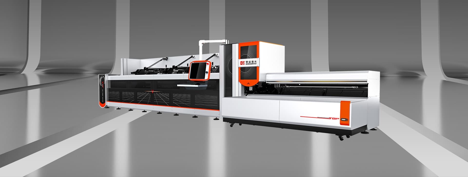 Machine intelligente de tube de découpe laser CNC i25A