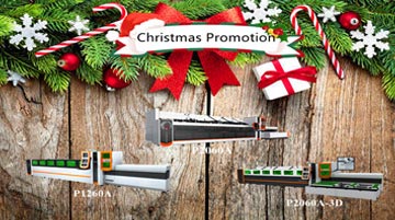 Golden Laser Promotion de Noël des machines de découpe de tubes laser