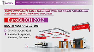 Golden Laser vous rencontrera en octobre au 2022 EuroBLECH, Hanovre