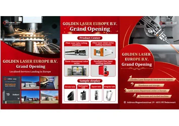 Bienvenue dans la branche néerlandaise de Golden Laser Europe B.V.